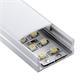 Aufbauprofil Profil EXTRO W für LED Strip alu eloxiert  H=10.5mm B=23.5mm L=4000mm