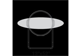 Aufbaustrahler Pivot 1.7 / 7W 54° schwarz matt  24V/ 2700K 608Lm / L=75mm D=40 IP66