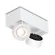 Aufbaustrahler Wittenberg 4.0 hb LED 2x12.7W weiss  230V/2700K 1200Lm L=195 B=96 H=91 IP20