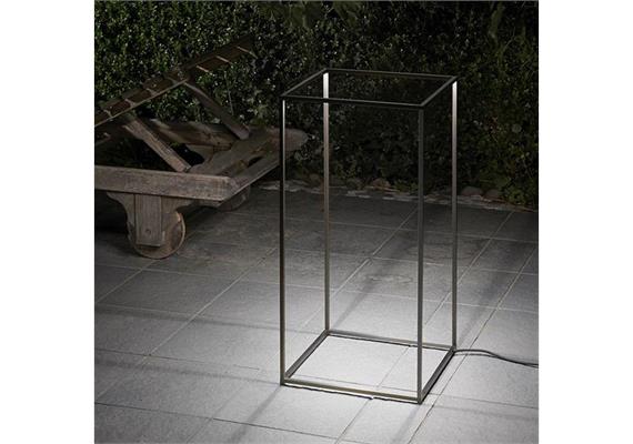 Aussenleuchte Ipnos LED 15W 2700K schwarz eloxiert  Aluminium, Polykarbonat 1176lm