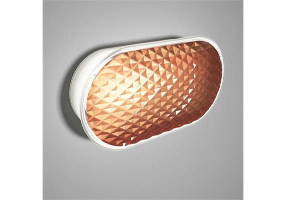 Aussenwandleuchte Vitro LED 13W 2700K bronze  230V 1150lm L=238 H=87 B=156 IP55