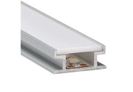 Bodeneinbauprofil Floor 8 inkl. PMMA Diffusor opal matt B=19.3mm H=8.2mm