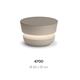 Bodenleuchte Dots 4700 14.8W DALI Beige D1  230V/ 2700K 1445Lm D=20cm H=120 / IP64