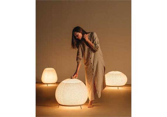 Bodenleuchte KNIT 7490 /36W Beige M1  240V/ 2700K 4752Lm D=65 H=51cm IP20