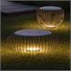 Bodenleuchte Meridiano 64 / 9W cremeweiss  230V/ 2700K 1269Lm/ D=640 H=460 / IP64