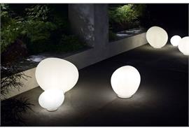 Bodenleuchte Outdoor Gregg grande weiss  230V/ 1x25W E27 / Polyäthylen