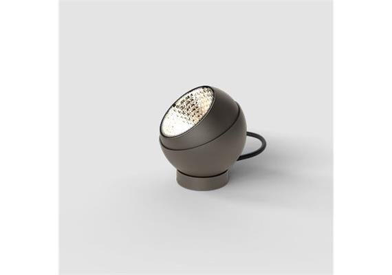 Bodenleuchte SHOT LED 15W cool brown  240V 2700K 980lm Up/Down IP65