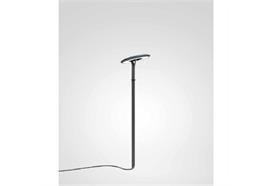 Bodenstrahler Pad 8W mit Erdspiess anthrazit  230V 3000K 615Lm H=800 D=240 / IP65