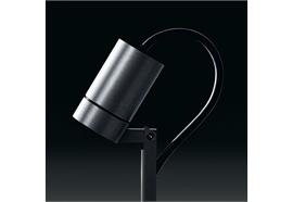 Bodenstrahler Piek 6W mit Spiess 5m Kabel schwarz  230V 2700K H=500 D=60mm CH-Stecker IP65