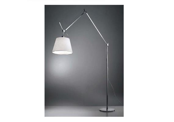 Body Tolomeo Basculante alu Pergamentpapier  240V 1x8W o. 1x46W E27  H=660mm D=180