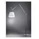 Body Tolomeo Basculante alu Pergamentpapier  240V 1x8W o. 1x46W E27  H=660mm D=180
