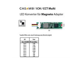 Casambi-Dimmeinmheit CCT für Magneto Adapter  DC 48V 25W 100-700mA / dim range 5-100%