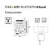 Casambi Mini UP-Funk-Sender für Einbau 4Kanal  240V/ L=45 B=29mm H=13 / IP20