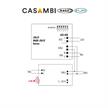 Casambi Steuermodul DALI (DT6-DT8) / -1-10V  240V L=136 B=31 H=22mm IP20 | Bild 3