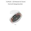 ClipLED Retrofit 10W zu Occhio RF-Piü C/B  230V/ G9 LED 2700K CRI95