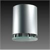 Decken Aufbaustrahler Cano II HV 50W silbergrau  230V/ GU10 1x 35-50W/ H=100 D=80