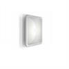 Decken-Wandleuchte Illusion weiss/transp.  230V/3000K 17W 1440lm B=230 x230 xH=40mm IP40