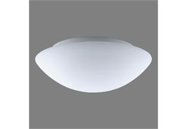 Decken / Wandleuchte LUNA 40 weiss matt H=123 D=400