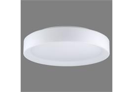 Decken / Wandleuchte MEGA 40 weiss matt H=80 D=400