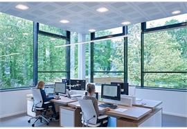 Deckenanbauleuchte Modul Q49 LED 60° 9.3W  24V/DC/49Led 4000°K IP20 /180x180/H=10