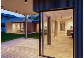 Deckenaufbauleuchte Box LED 8W 3000K black texture  230V 8W 560lm L=100x100x100 IP20