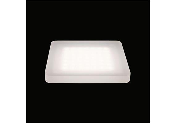 Deckenaufbauleuchte Cubic 49 LED 60° 10.3W 2700°K  24V/DC/49Led IP20 /180x180/H=20