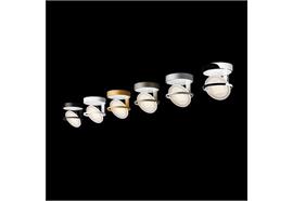 Deckenaufbauleuchte RIM R36 LED 10W silber eloxiert  230V/ 24V 3000*K /D=150/ H=110 IP20