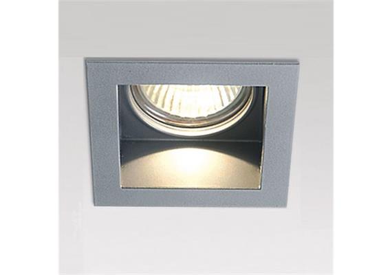 Deckeneinbauleuchte Carree+ S2 A starr  12V GX5,3 max. 20-50W AS=76x69mm