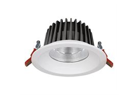 Deckeneinbaustrahler 50W starr 45°DALI weiss matt  DC 1150mA 3000K 3650lm CRI90 D=230 IP44