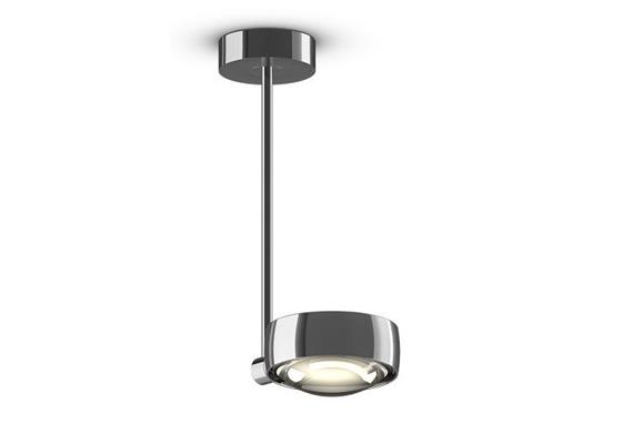 Deckenl.Sento Soffitto singolo 30 up pro E chrom gl. 3000K  230V/ 26 W LED