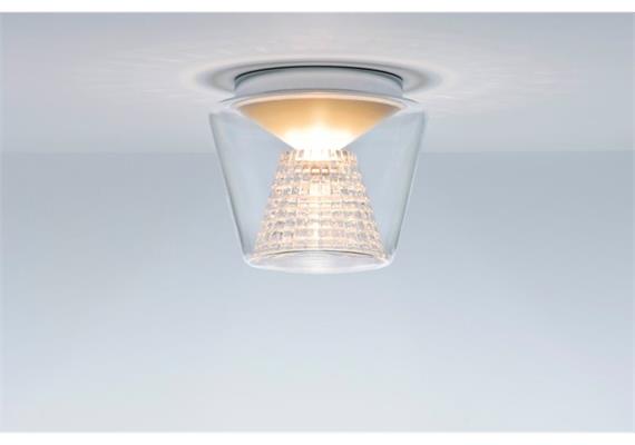 Deckenleuchte Annex kristall/ klar medium  240V/B15d 100W/ H=21cm D=22cm