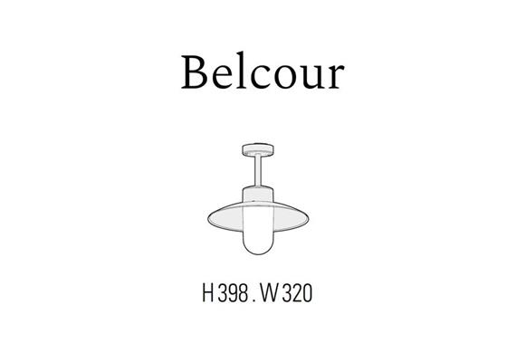 Deckenleuchte Belcour 13W Jet Black  240V E27 12W 1180Lm / IP44