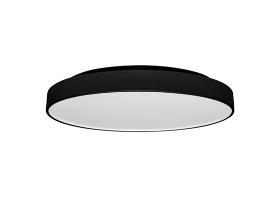 Deckenleuchte LED Core Trim 29W 3000K schwarz  230V 2100lm CRI80 D=350 H=52mm IP54
