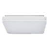 Deckenleuchte LED Slice 15W 3000°K weiss opal  230V 1000lm CRI80 L=210x210 H=50mm IP44