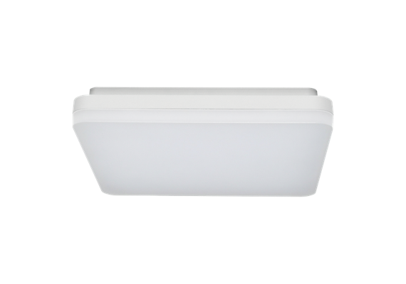 Deckenleuchte LED Slice 15W 3000°K weiss opal  230V 1000lm CRI80 L=210x210 H=50mm IP44