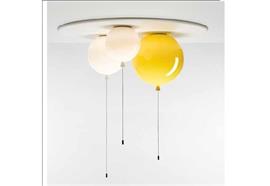 Deckenleuchte Memory 1000 3er set Farben nach Wahl  230V E27 3x 9W / D=1000mm