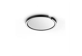 Deckenleuchte MITO Soffitto up 40 AIR schwarz matt  240V 40W 1730lm CRI90 D=40cm H=3 IP20