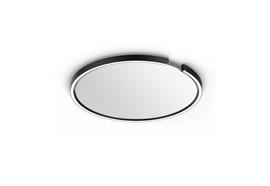Deckenleuchte MITO up 60W air schwarz matt  240V 2400lm D=60cm H=3cm IP20