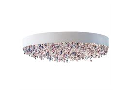 Deckenleuchte Olà PL6 LED rund 40 weiss matt  230V/ 12W 3000K 1920lm D=400 H=260 IP20