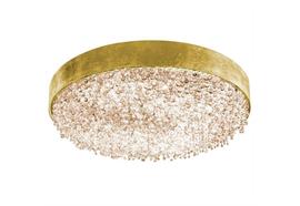 Deckenleuchte Olà PL6 LED rund blattgold  230V/ 36W 3000K 5760lm D=90cm H=26 IP20