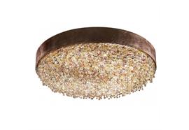 Deckenleuchte Olà PL6 LED rund bronze-matt  230V/ 3000K 36W 5760lm D=90cm H=26cm
