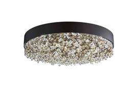 Deckenleuchte Olà PL6 LED rund schwarz matt  230V/ 23.4W 3000K 2304lm D=60cm H=26cm IP20