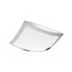 Deckenleuchte Quadra marc Goldmatt/Weiss  230V /300W R7s 79mm / 39x39cm