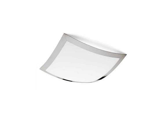 Deckenleuchte Quadra marc Goldmatt/Weiss  230V /300W R7s 79mm / 39x39cm