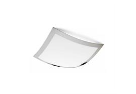 Deckenleuchte Quadra marc Goldmatt/Weiss  230V /300W R7s 79mm / 39x39cm