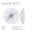 Deckenleuchte Stand By 122  240V E27 8 x12W Led D=122 H=21.5cm IP20 | Bild 2