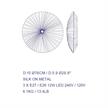 Deckenleuchte Stand By 76 Shell  240V E27 3 x15W D=76 H=15cm IP20 | Bild 2