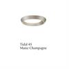 Deckenleuchte Tidal 45 / 30W champagner matt  230V 2700K 5040Lm D=45 H=6.1cm IP20