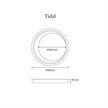 Deckenleuchte Tidal 60 /38W champagner matt  230V 3000K 6860Lm D=60 H=6.1cm IP20 | Bild 2