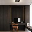 Deckenleuchte Tidal 60 / 38W schwarz matt  230V 2700K 6975Lm D=60 H=6.1cm IP20 | Bild 5